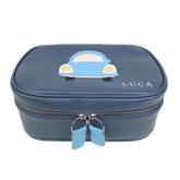Necessaire Aurora G Little Car em Couro Personalizada