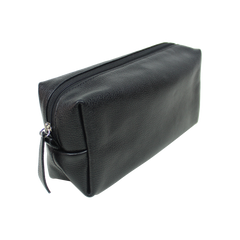 Necessaire Masculina Bernarh Preto Liso Pronta Entrega