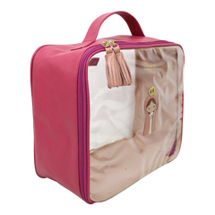 Necessaire Crystal G Nossa Senhora em Couro e Vinil Personalizado