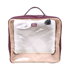 Necessaire Crystal GG em Couro e Vinil Personalizado