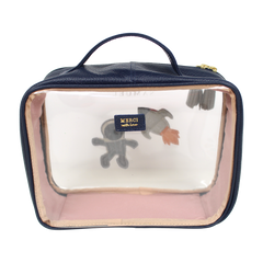 Necessaire Crystal M Astronauta em Couro Personalizada