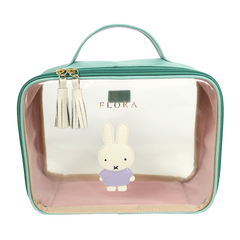 Necessaire Crystal M Petit Lapin em Couro e Vinil Personalizado