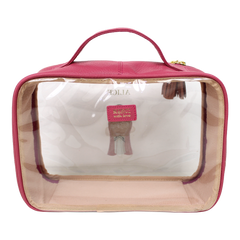 Necessaire Crystal M Nossa Senhora em Couro e Vinil Personalizado