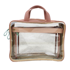 Necessaire Crystal Max em Couro e Vinil Personalizada