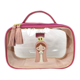 Necessaire Crystal P Nossa Senhora em Couro e Vinil Personalizado