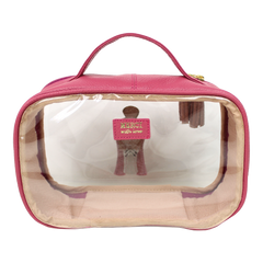Necessaire Crystal P Nossa Senhora em Couro e Vinil Personalizado