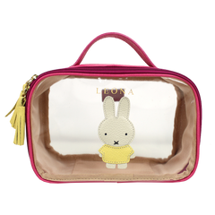 Necessaire Crystal P Petit Lapin em Couro e Vinil Personalizado