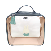 Necessaire Crystal G Petit Lapin em Couro e Vinil Personalizado