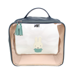 Necessaire Crystal G Petit Lapin em Couro e Vinil Personalizado