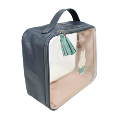 Necessaire Crystal G Petit Lapin em Couro e Vinil Personalizado