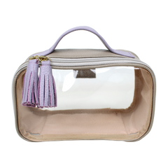 Necessaire Crystal PP em Couro e Vinil Personalizado