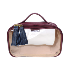 Necessaire Crystal PP em Couro e Vinil Personalizado