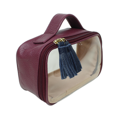 Necessaire Crystal PP em Couro e Vinil Personalizado