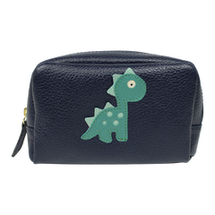 Necessaire Little Dino P em Couro Personalizado