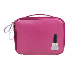 Necessaire Esmalte P Pink Leserd Com Lilás Lesard Pronta Entrega