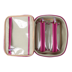 Necessaire Esmalte P Pink Leserd Com Lilás Lesard Pronta Entrega