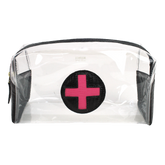 Necessaire Farmacinha G Preto Paris com Pink Prada Pronta Entrega