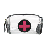 Necessaire Farmacinha P Preto Paris com Pink Prada Pronta Entrega