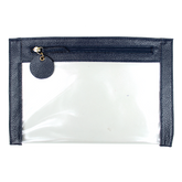 Necessaire Fly Marinho Liso Pronta Entrega