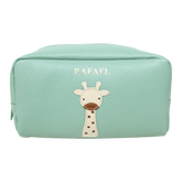 Necessaire Girafinha Masculino G em Couro Personalizado