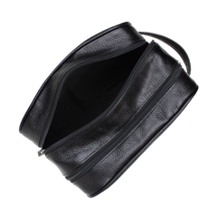 Necessaire Masculina Hugo Preto Liso Pronta Entrega