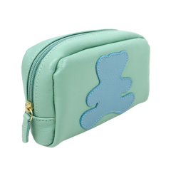 Necessaire P Little Bear Menta Liso com Aqua Liso Pronta Entrega