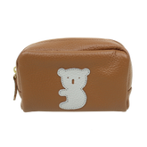 Necessaire P Little Koala Caramelo Liso Pronta Entrega