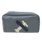 Necessaire Little Plane G em Couro Personalizado