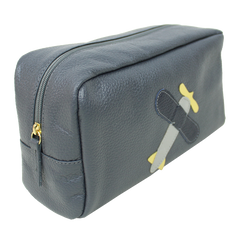 Necessaire Little Plane G em Couro Personalizado