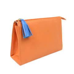Necessaire Louise M Tangerina Liso com Beach Pronta Entrega