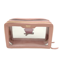 Necessaire Mini Crystal Little Bird em Couro Personalizada