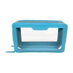 Necessaire Mini Crystal em Couro Personalizada