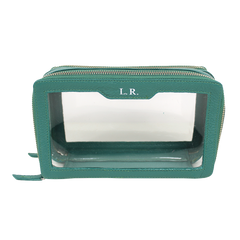 Necessaire Mini Crystal em Couro Personalizada