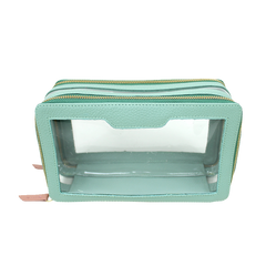 Necessaire Mini Crystal em Couro Personalizada