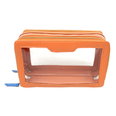 Necessaire Mini Crystal em Couro Personalizada