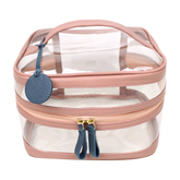 Necessaire Mya Algodão Doce Liso com Oceano Pronta Entrega