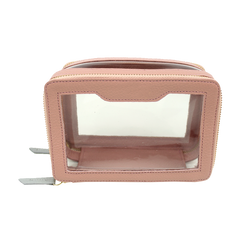 Necessaire Nano Crystal em Couro e Vinil Personalizada