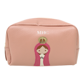 Necessaire Nossa Senhora M em Couro Personalizado