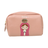Necessaire Nossa Senhora P em Couro Personalizado