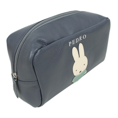 Necessaire Petit Lapin G em Couro Personalizado