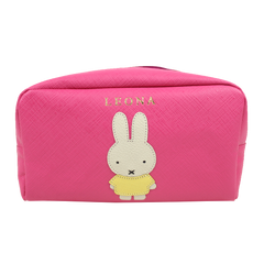 Necessaire Petit Lapin G em Couro Personalizado