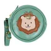 Porta Chupeta Rei Leão em Couro Personalizada