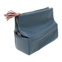 Necessaire Triple Oceano com Algodão Doce Liso Pronta Entrega