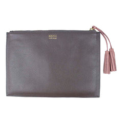 Necessaire + Porta Passaporte 2 Fendi com Algodão Doce Liso Pronta Entrega