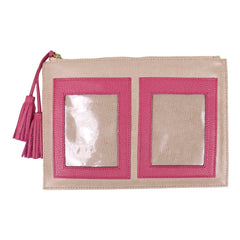 Necessaire + Porta Passaporte 2 em Couro Personalizado