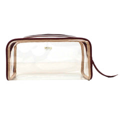 Necessaire Abel G Burgundy Liso Pronta Entrega