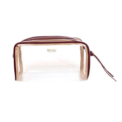 Necessaire Abel M Burgundy Liso Pronta Entrega