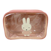 Necessaire Anne Beach Petit Lapin em Couro e Vinil Personalizada