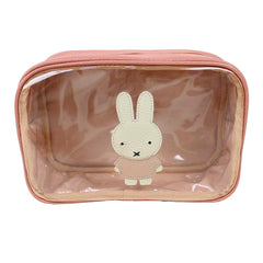 Necessaire Anne Beach Petit Lapin em Couro e Vinil Personalizada
