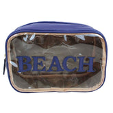 Necessaire Anne Beach Índigo Pronta Entrega